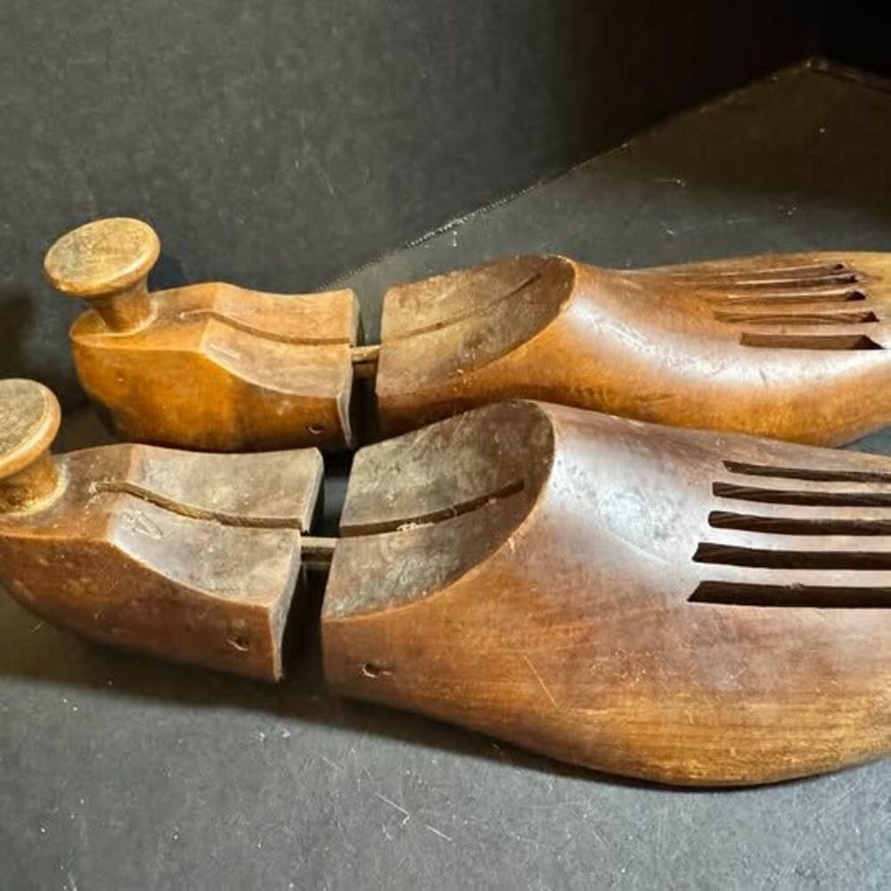 Vintage Wooden Shoe Trees